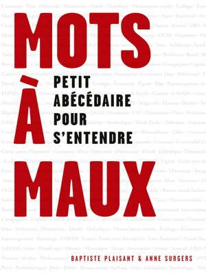 cover image of Mots à maux